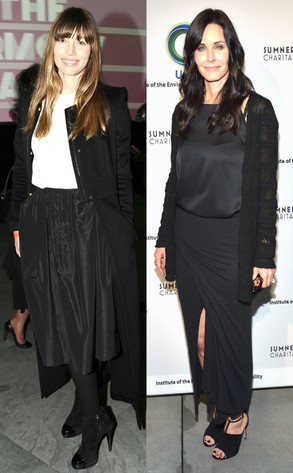 Jessica Biel, Courteney Cox Jessica Biel, Courteney Cox